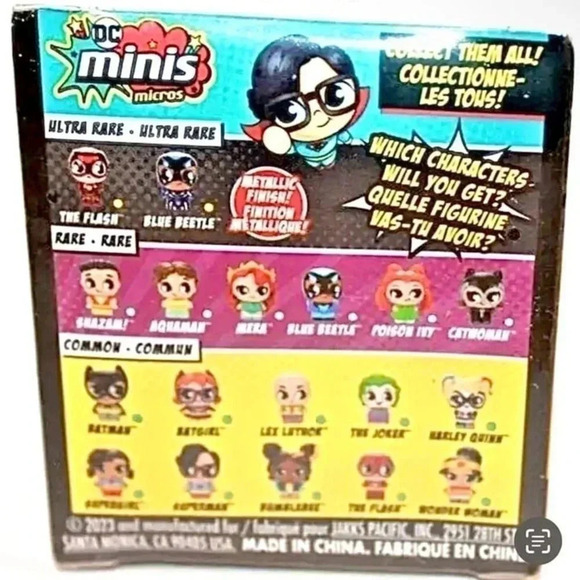 2 Boxes DC Mini Micros Surprise Figures - Picture 2 of 2